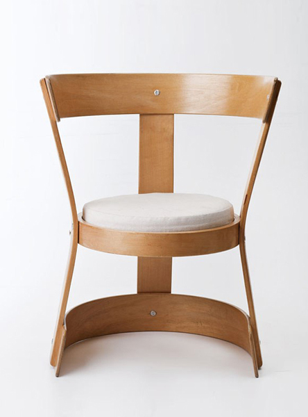krzesło z giętej sklejki